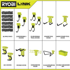 20 PC. LINK WALL STORAGE KIT