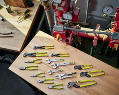8" HIGH LEVERAGE LONG NOSE PLIER