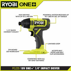 18V ONE+ 2-TOOL COMBO KIT