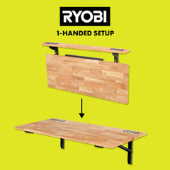 Stowaway Wall Mounted Workbench