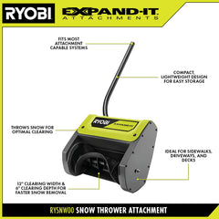 EXPAND-IT™ Snow Thrower Attachment