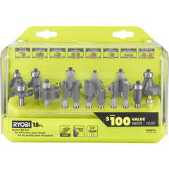 15 PC. Router Bit Set